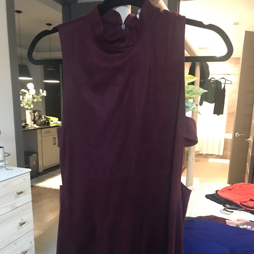 Maroon Dress